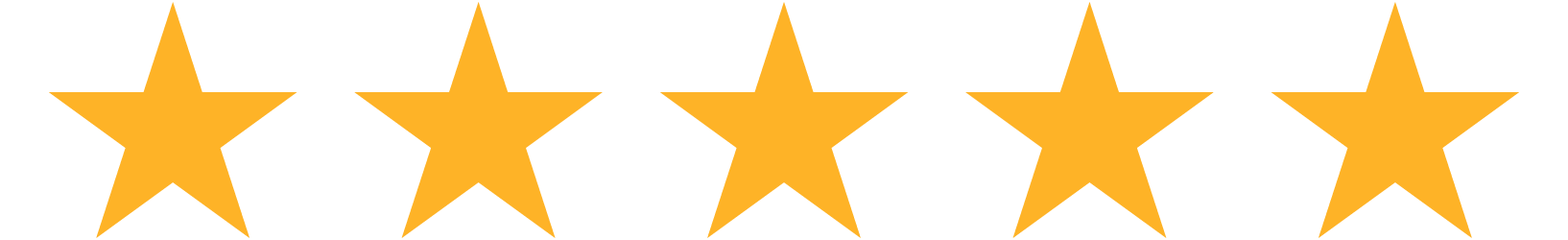 5 stars reviewed