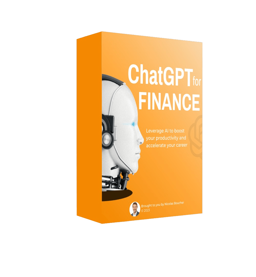 Cover of the guide of ChatGPT for Finance