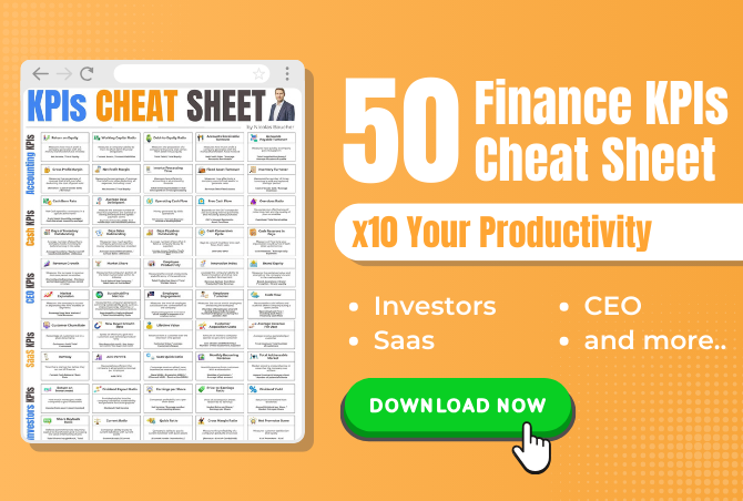 50 Finance KPIs Cheat Sheet