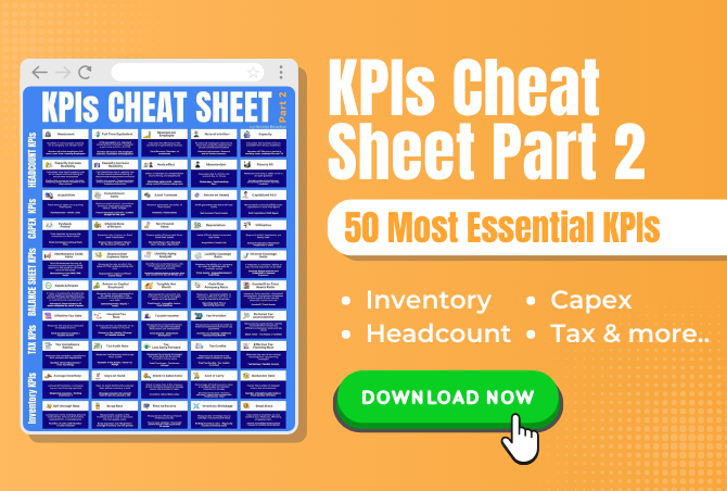 KPIs Cheat Sheet Part 2