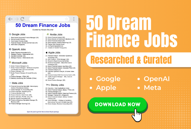 Dream Finance Jobs