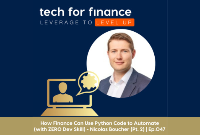 How Finance Can Use Python Code to Automate (with ZERO Dev Skill)