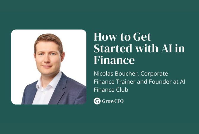 How to Get Started With AI in Finance