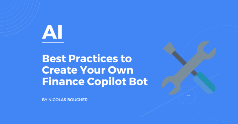 Best Practices to Create Your Own Finance Copilot Bot