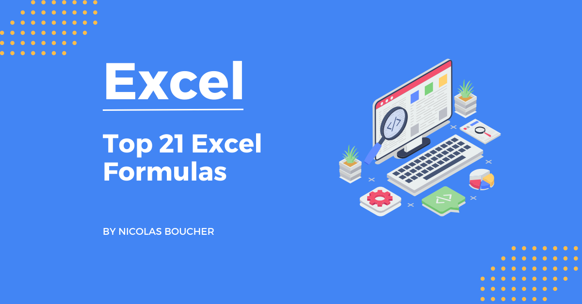 Top 21 Excel Formulas