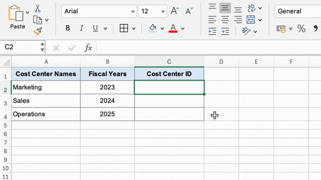 CONCATENATE Formula overview