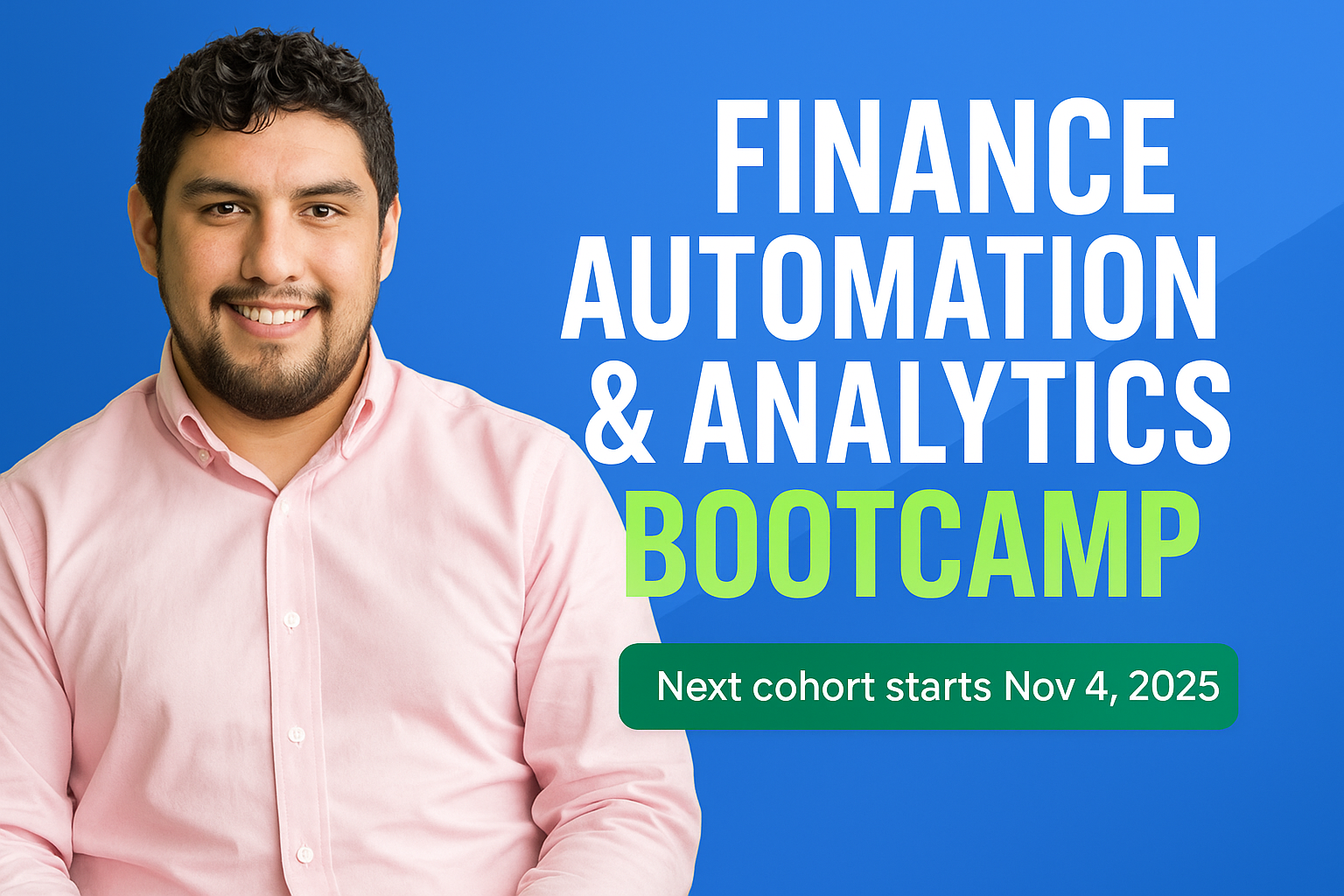 Finance Automation & Analytics Bootcamp